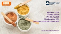 Inhealth Nature SupplySide Global 2026'ya Gidiyor
